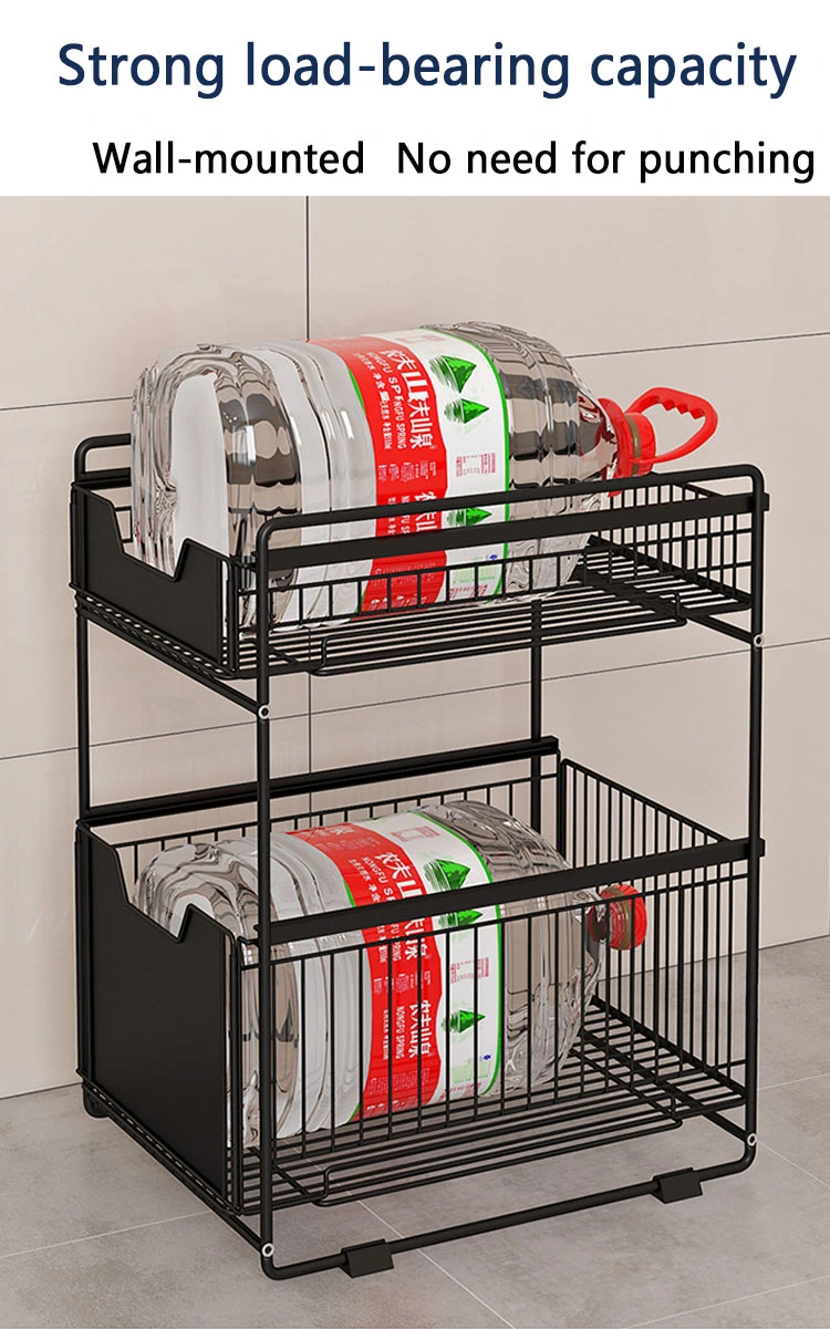 Dual Tier Multifunctional Kitchen Organizer
