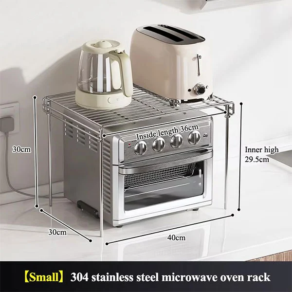 Microwave Oven Storage Rack
