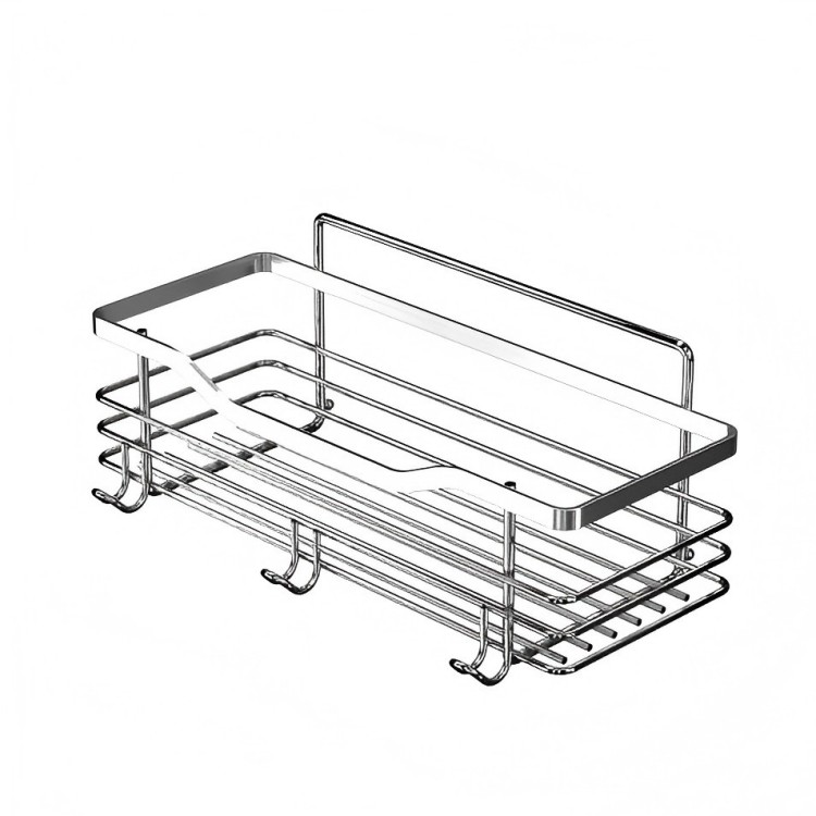 Metal Bath Organizer Rack