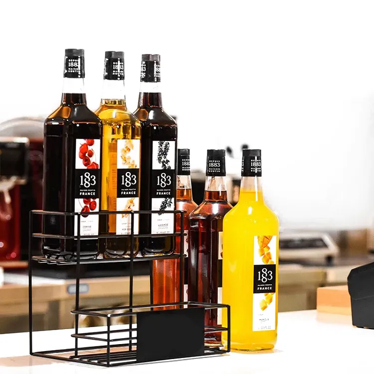 लाइनर स्पेस-सेविंग काउंटरटॉप रैक स्पाइस ऑर्गनाइज़र